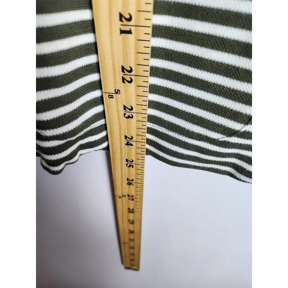 Lauren Ralph Lauren knit sweater blazer sz S olive green preppy old Money career - Picture 10 of 10